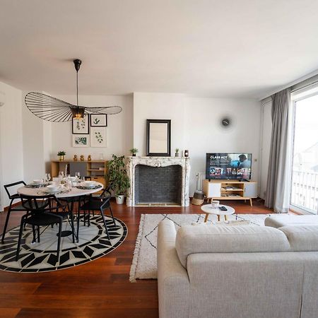 Luxury Apart' Mons City Center With Terrace Apartment Luaran gambar