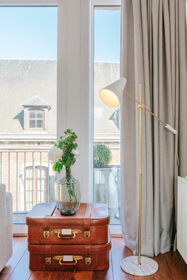 Luxury Apart' Mons City Center With Terrace Apartment Luaran gambar