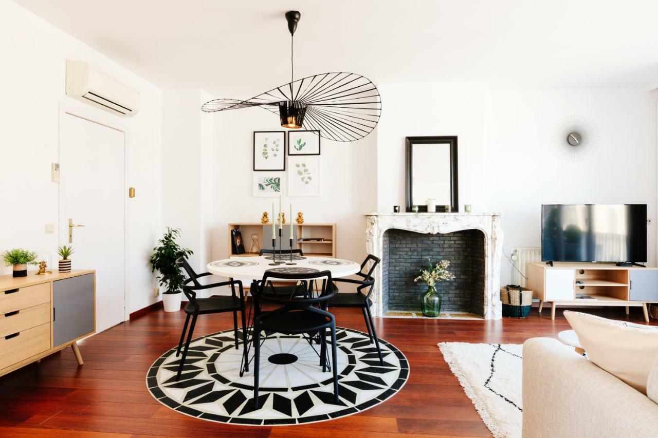 Luxury Apart' Mons City Center With Terrace Apartment Luaran gambar