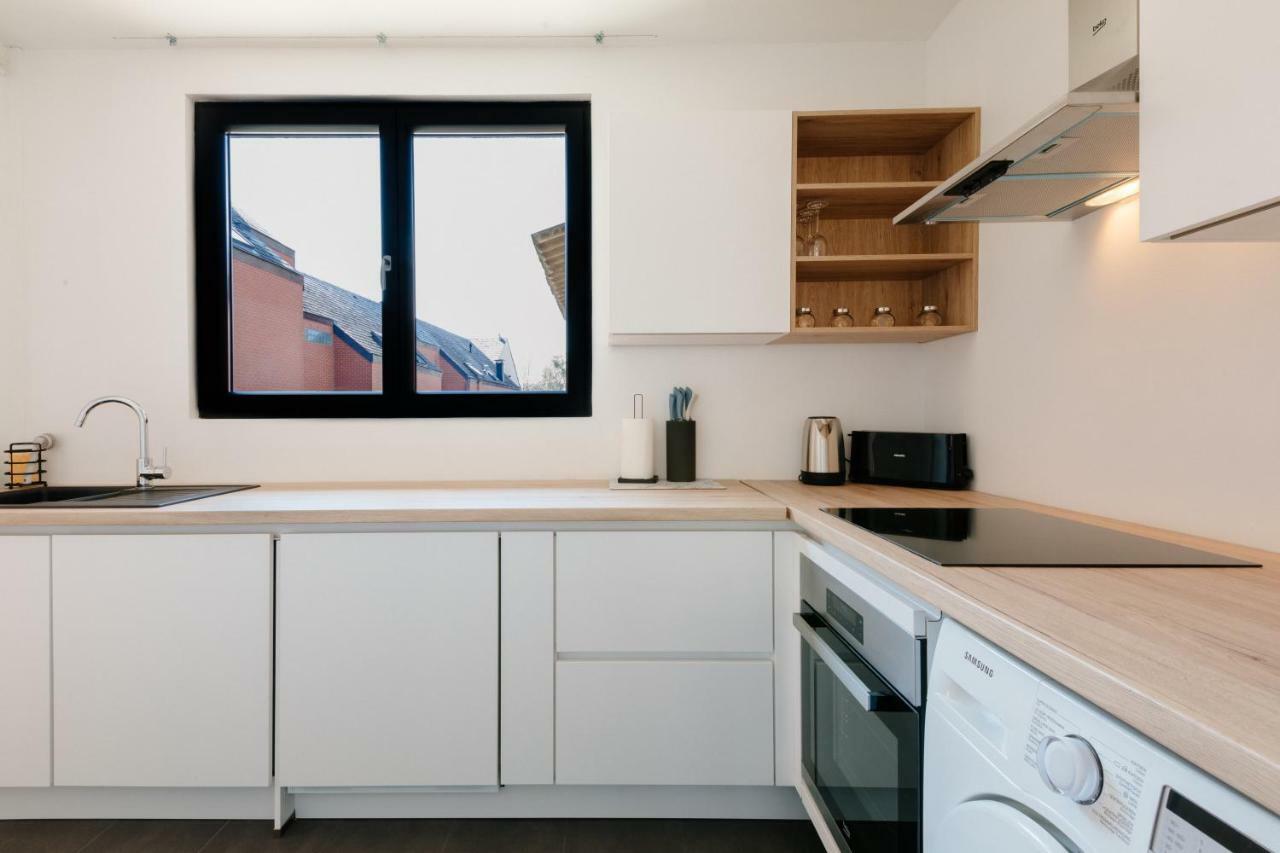 Luxury Apart' Mons City Center With Terrace Luaran gambar