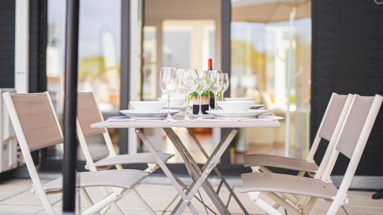 Luxury Apart' Mons City Center With Terrace Luaran gambar